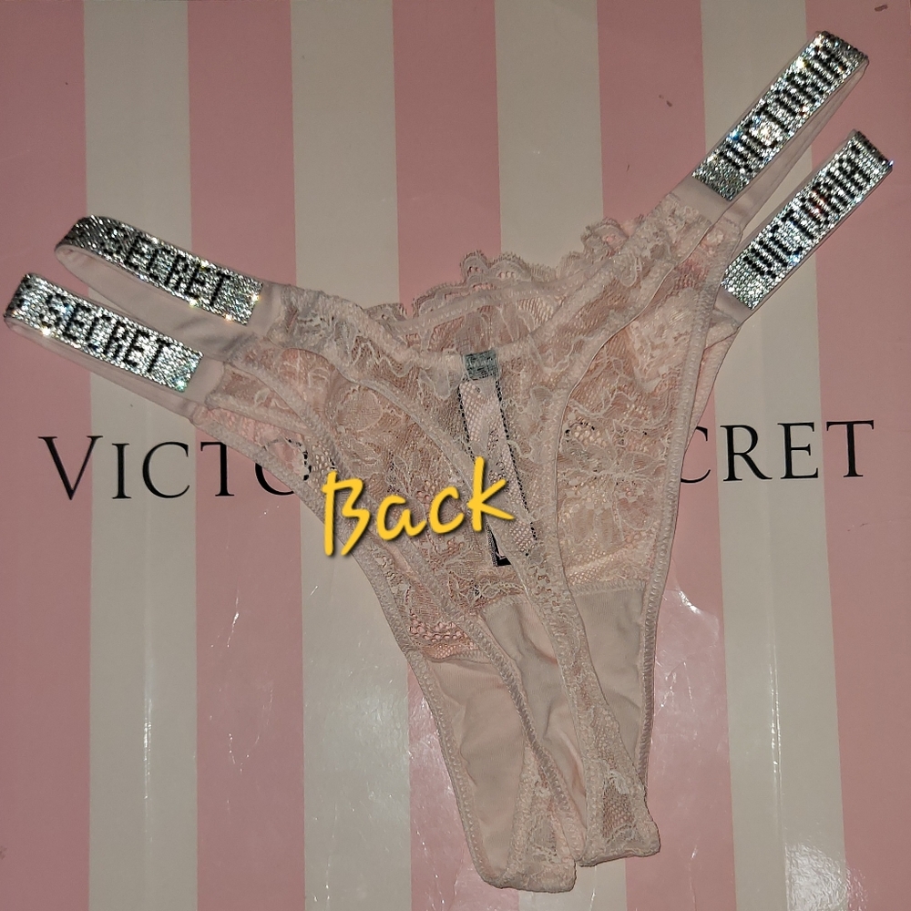 Victoria secret Shine strap Panties set size Large NWT - Picture 15 of 16